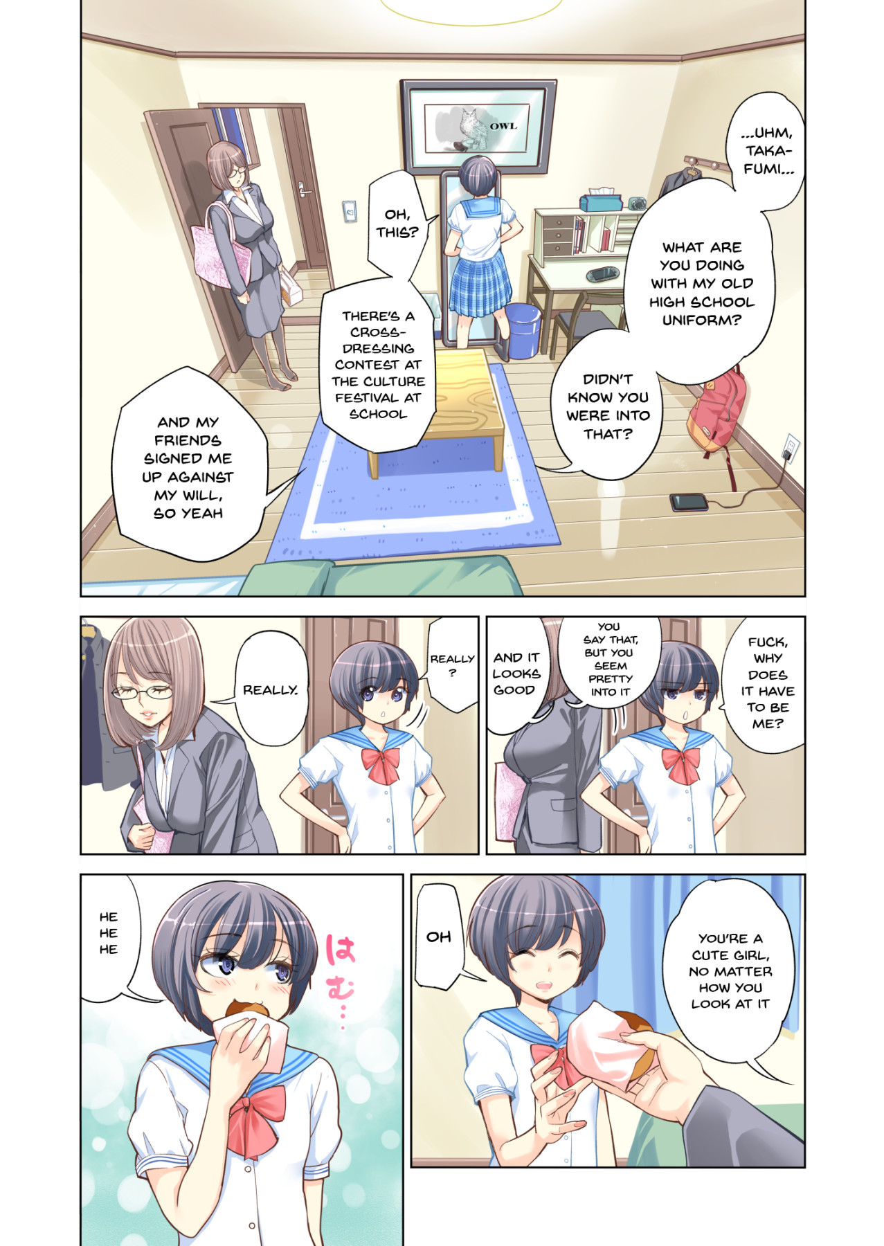 Hentai Manga Comic-Failing As Brother And Sister-Read-5